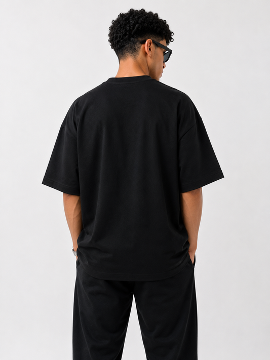 Oversized Tee — Black