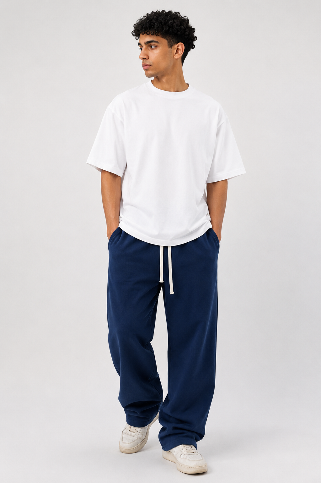 Oversized Essential Tee — White